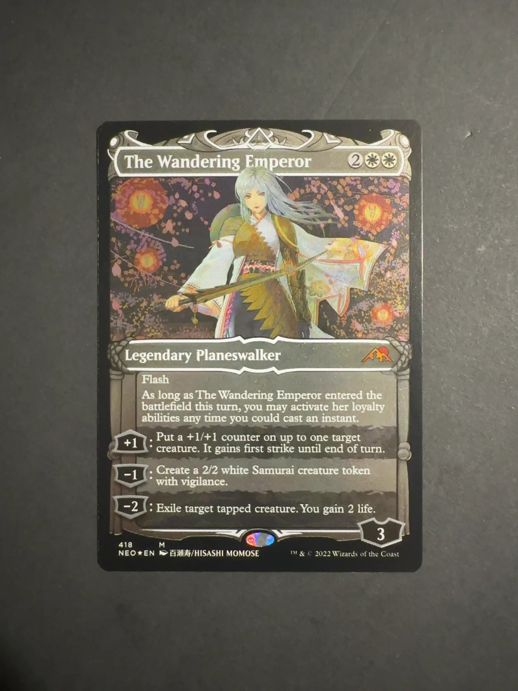 The Wandering Emperor 418 NEO Kamigawa Neon Dynasty