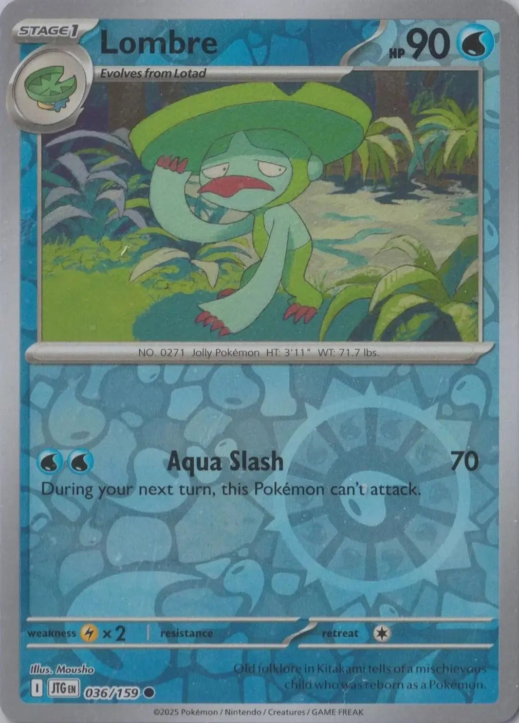 Lombre 036/159 SV09 Journey Together Reverse Holo A2-29