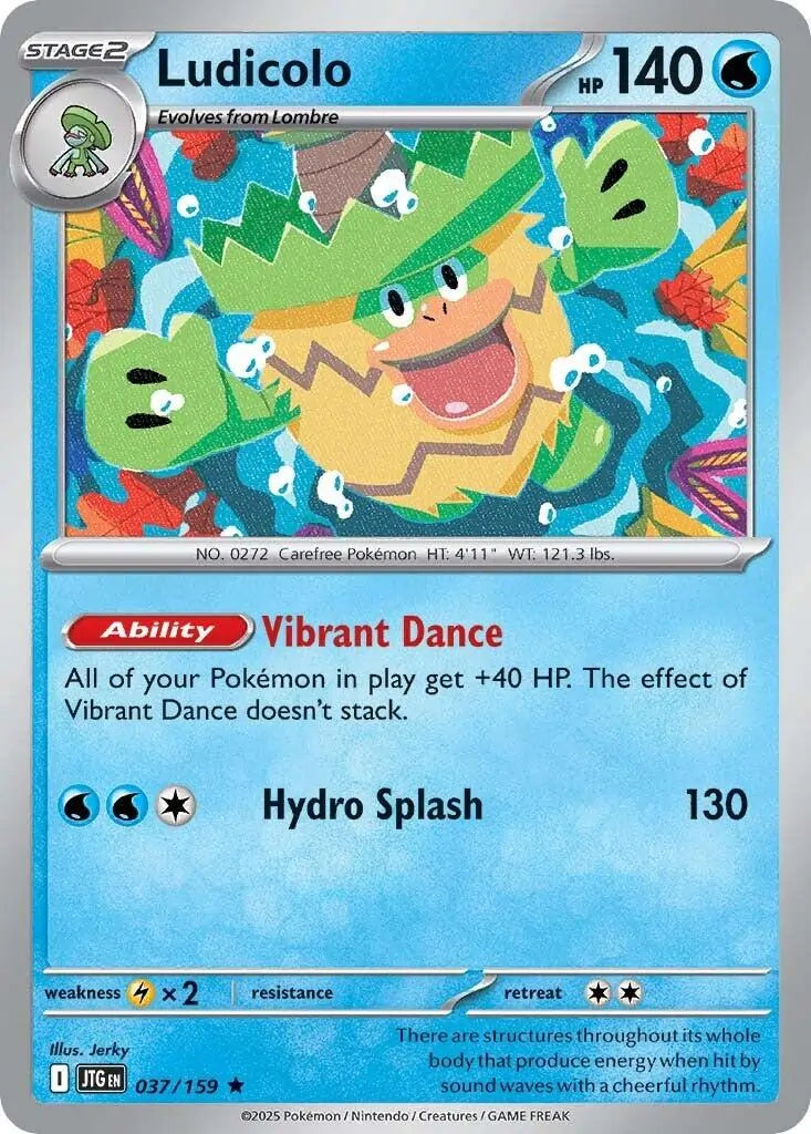 Ludicolo 037/159 SV09 Journey Together Holo