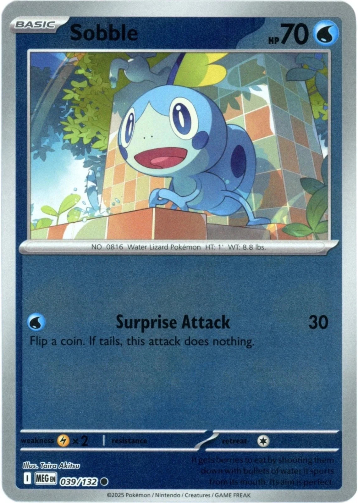 Sobble 039/132 ME01 Mega Evolution Reverse Holo