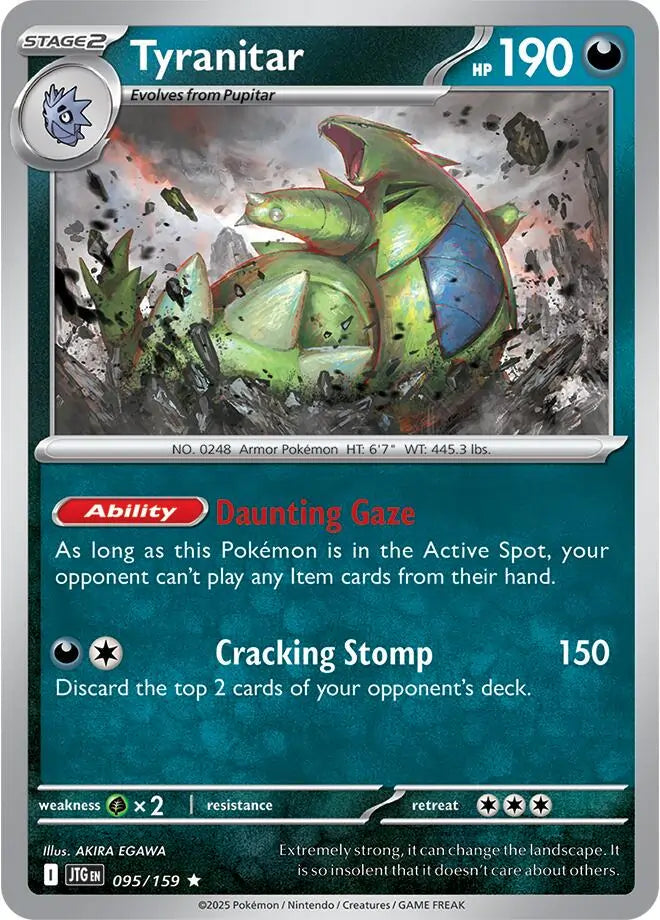 Tyranitar 095/159 SV09 Journey Together Holo