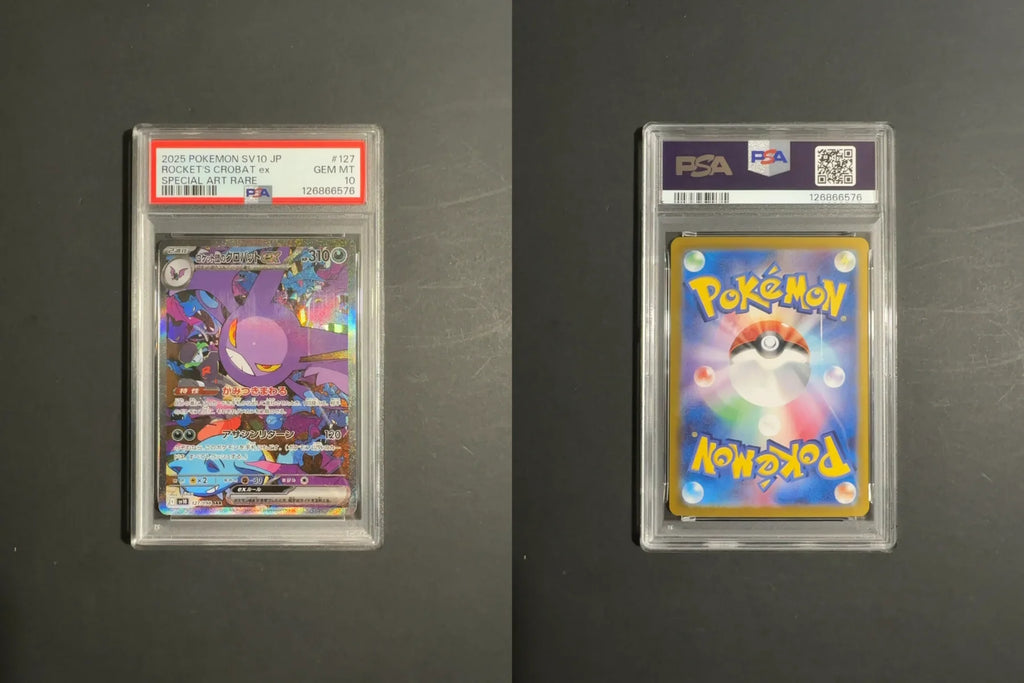 Rocket's Crobat ex 127/098 SV10 Glory of Team Rocket PSA 10
