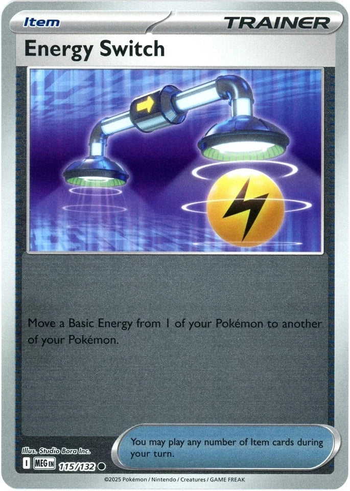 Energy Switch 115/132 ME01 Mega Evolution Holo