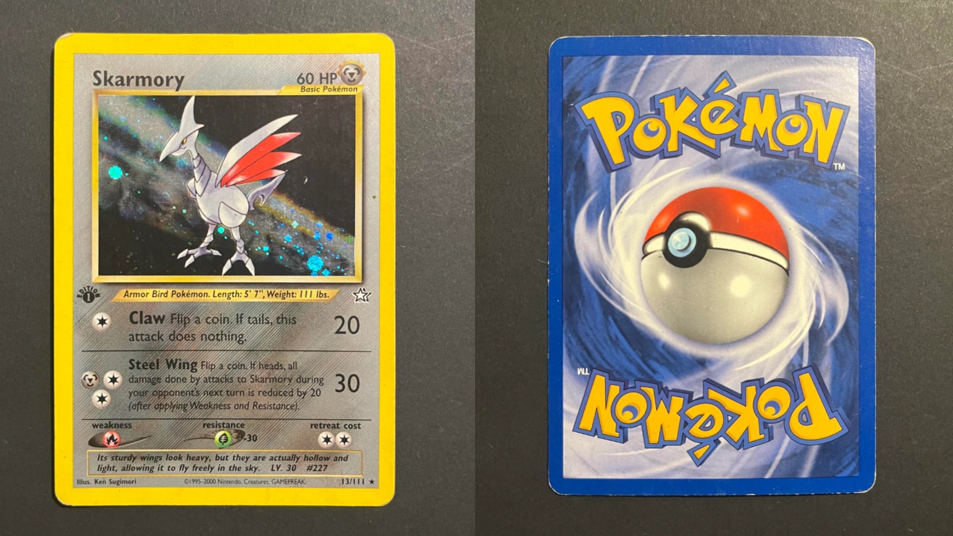 Skarmory 13/111 Neo Genesis Holo Rare