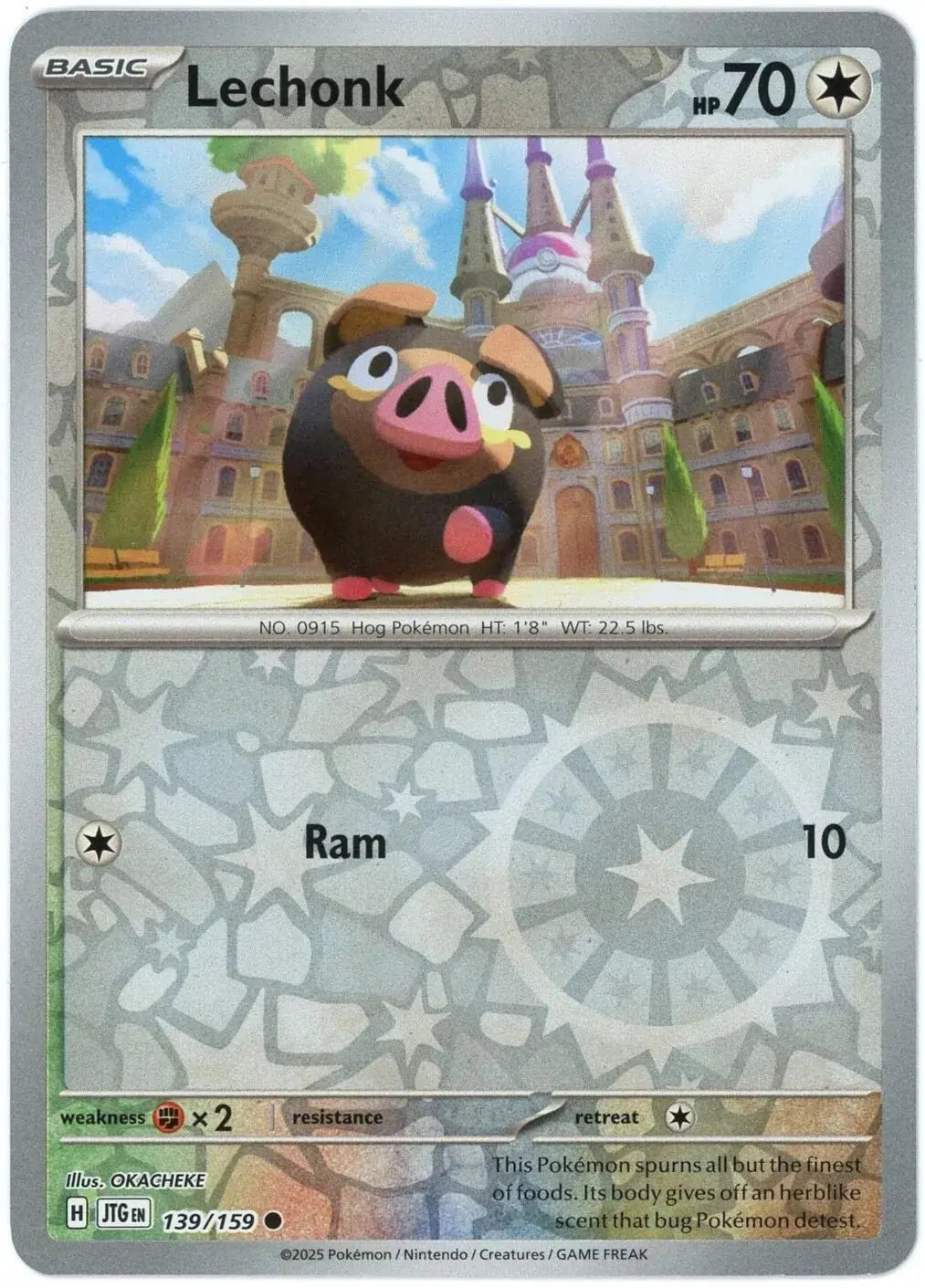 Lechonk 139/159 SV09 Journey Together Reverse Holo