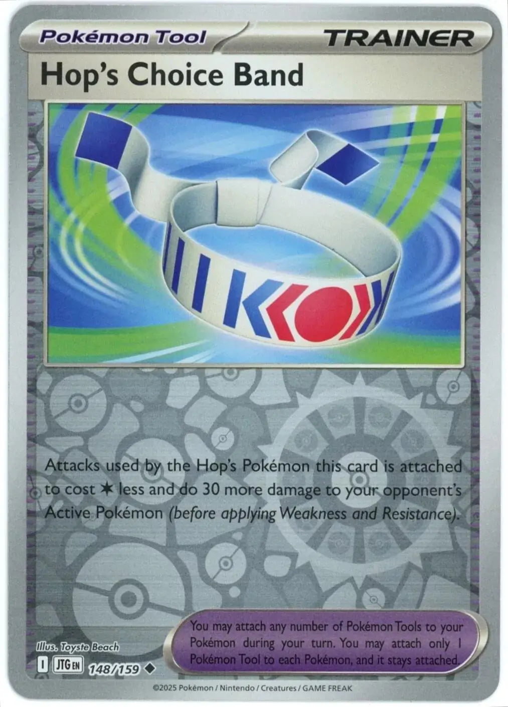 Hop's Choice Band 148/159 SV09 Journey Together Reverse Holo