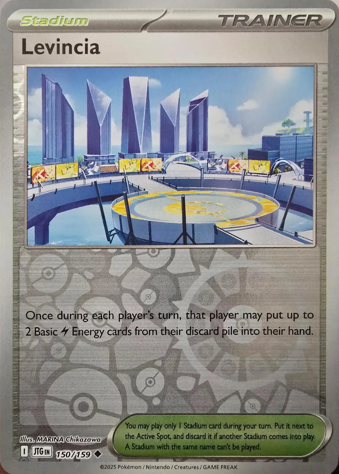 Levincia 150/159 SV09 Journey Together Reverse Holo