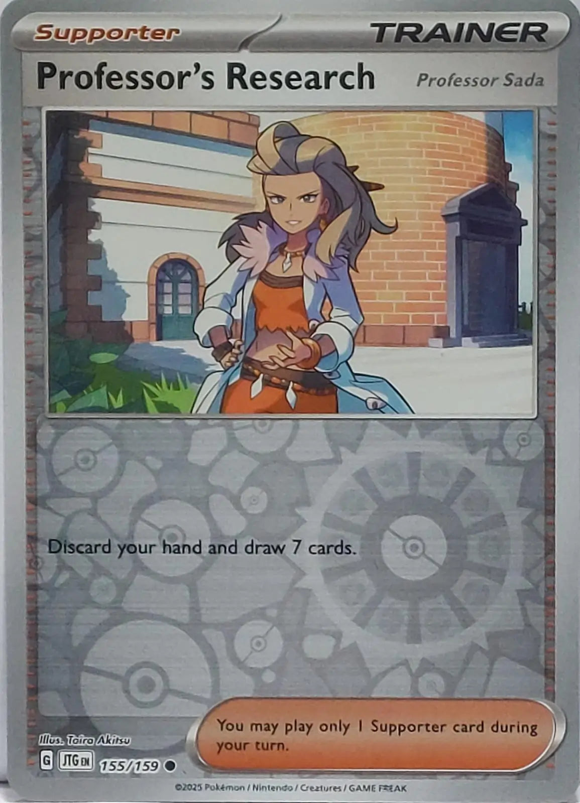 Professor's Research 155/159 SV09 Journey Together Reverse Holo