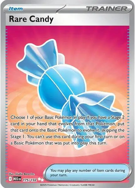 Rare Candy 175/132 ME01 Mega Evolution Holo