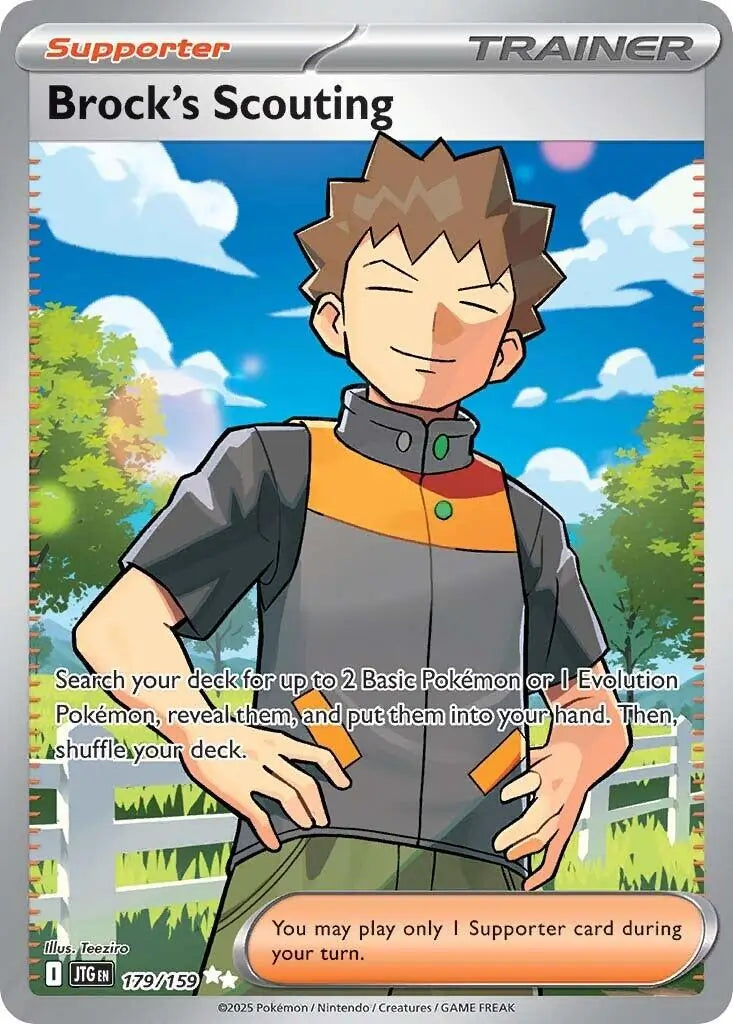 Brock's Scouting 179/159 SV09 Journey Together Holo