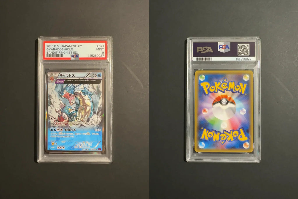 Gyarados 021/081 XY7 Bandit Ring PSA 9