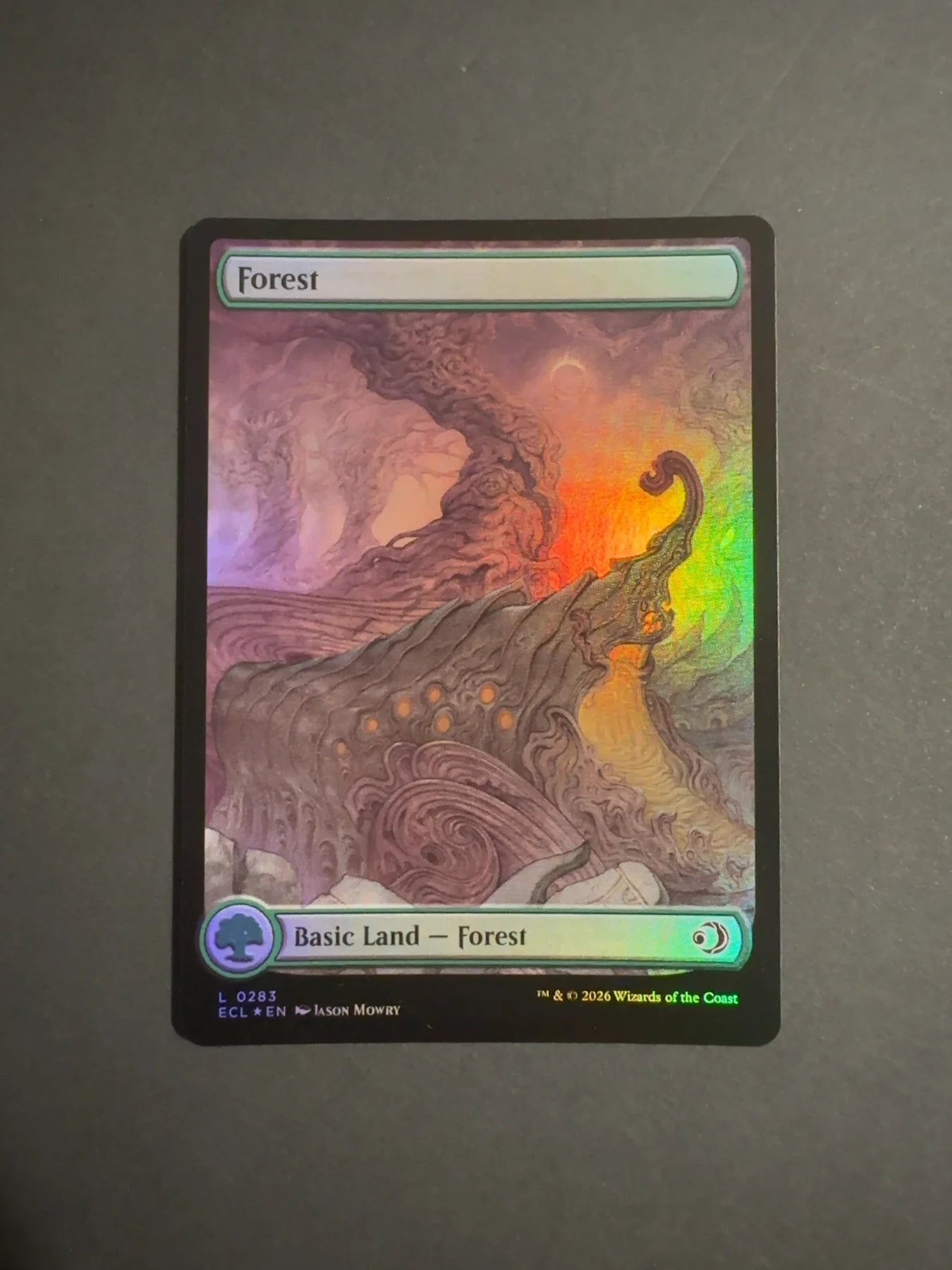 Forest L 0283 ECL Lorwyn Eclipsed