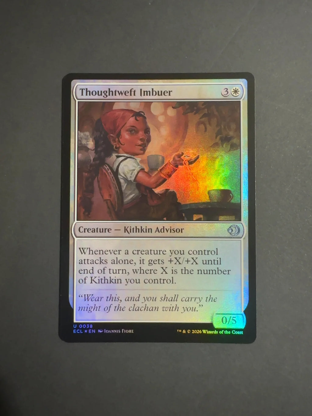 Thoughtweft Imbuer 0038 ECL Lorwyn Eclipsed