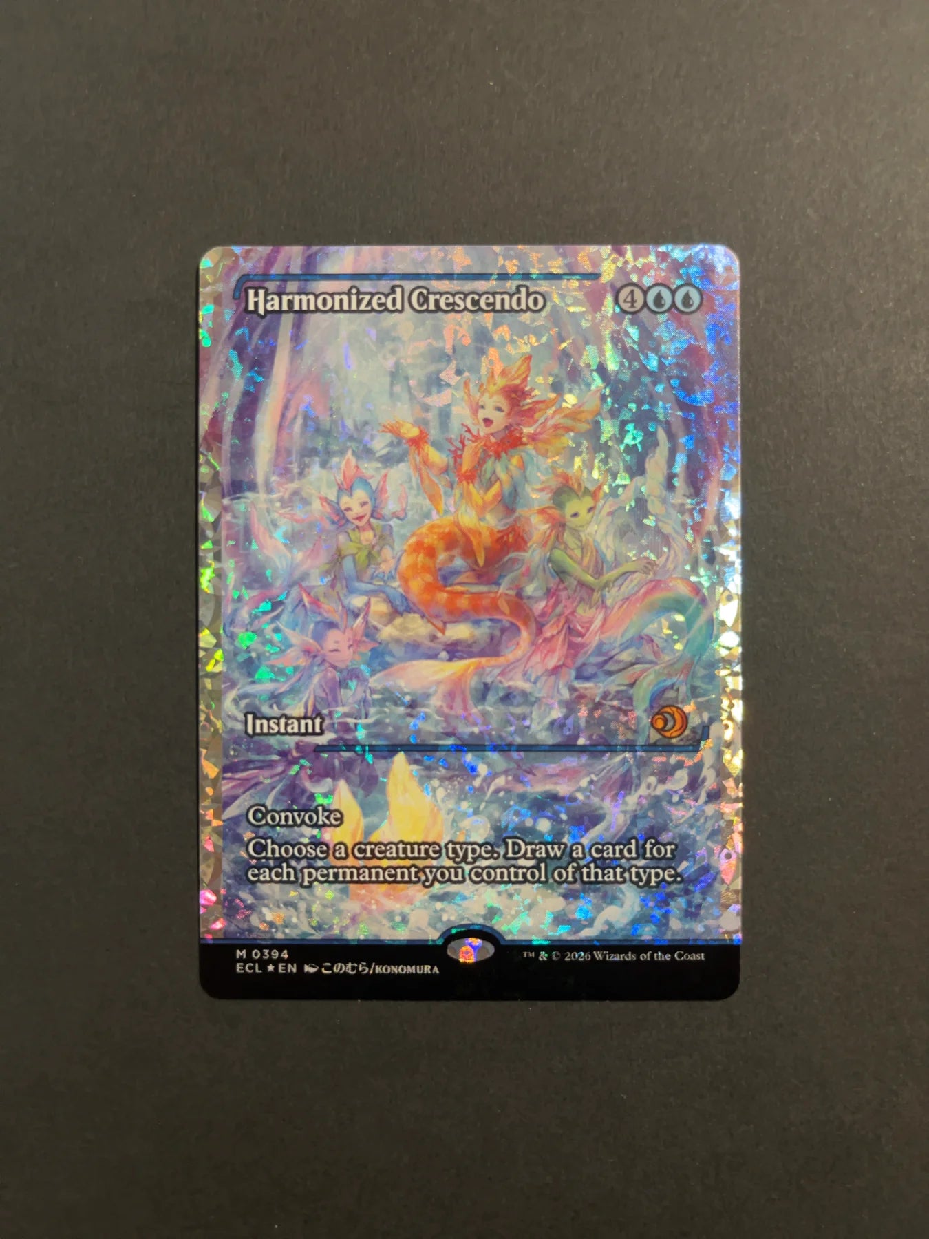 Harmonized Crescendo Fractured Foil M 0394 Lorwyn Eclipsed