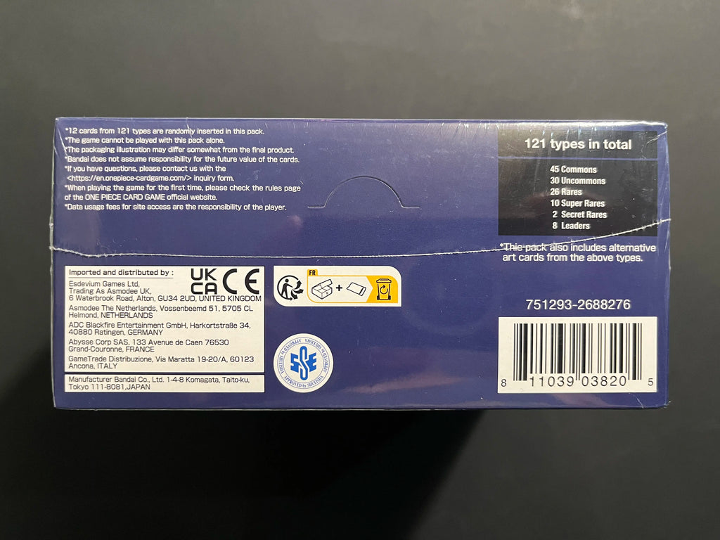 Romance Dawn OP01 White Bottom Booster Box