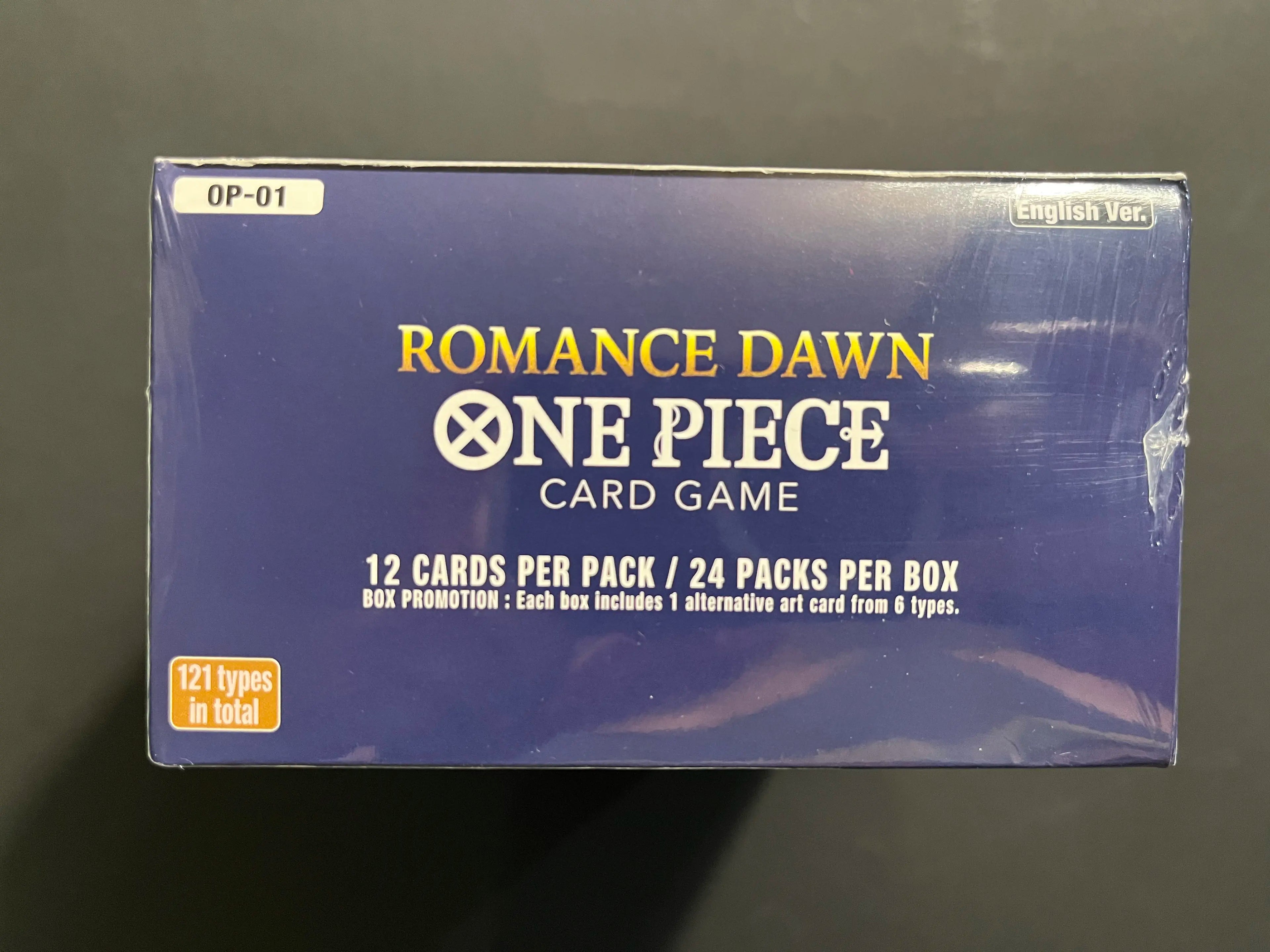 Romance Dawn OP01 White Bottom Booster Box