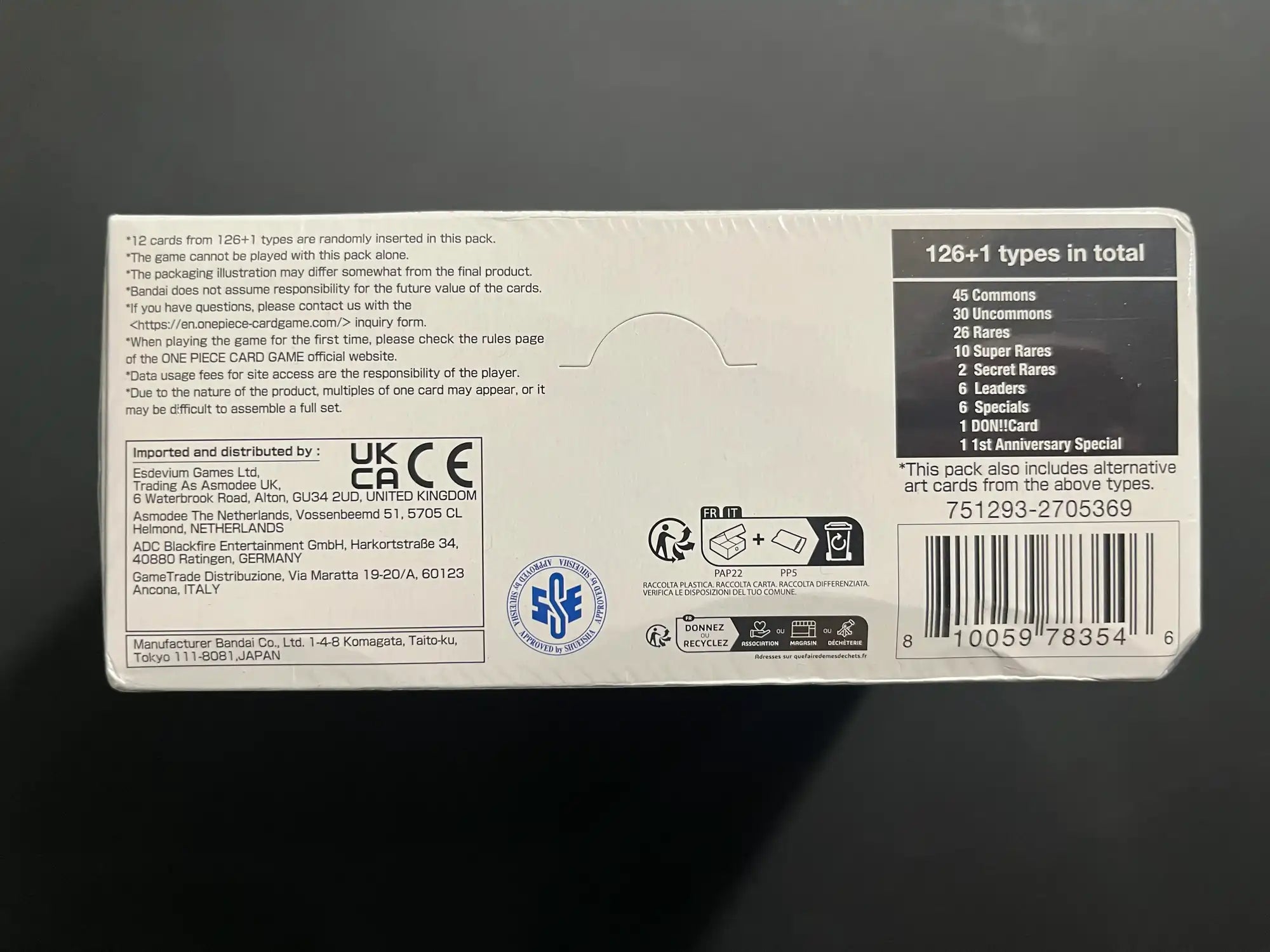 OP05 Awakening of the New Era English Booster Box