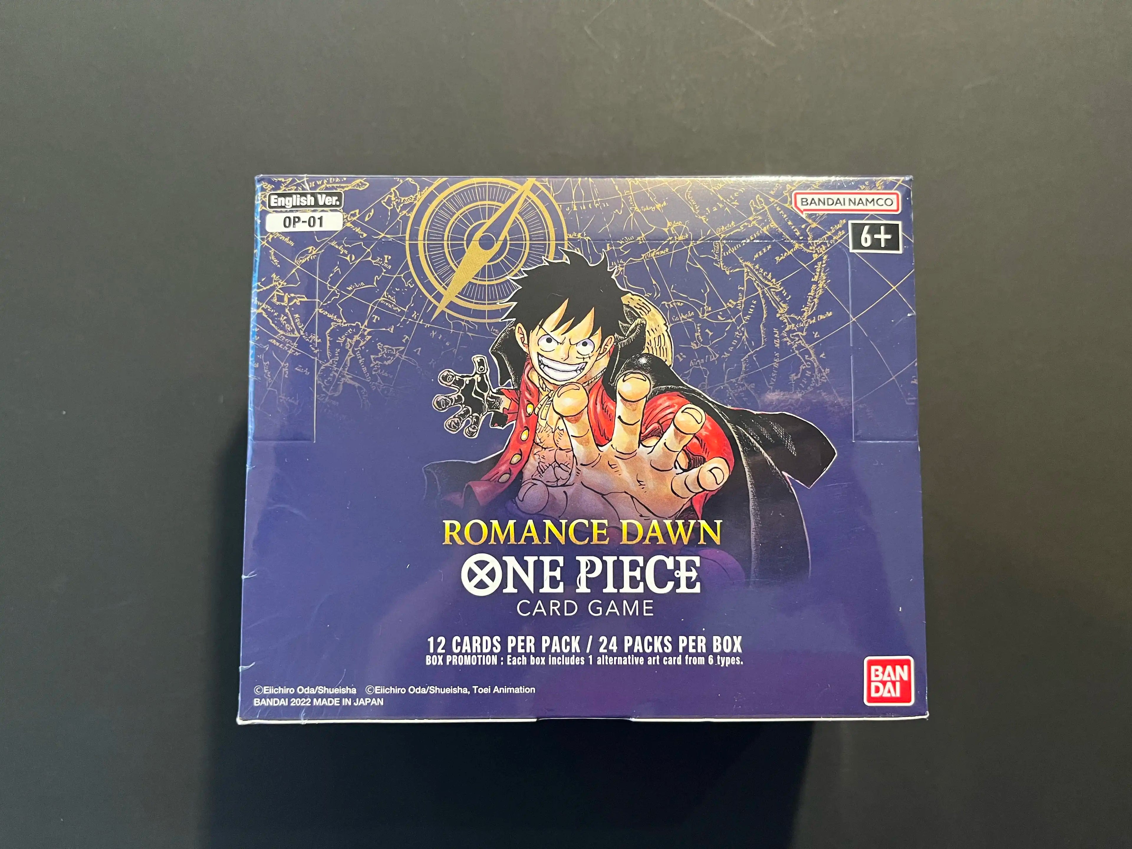 Romance Dawn OP01 White Bottom Booster Box