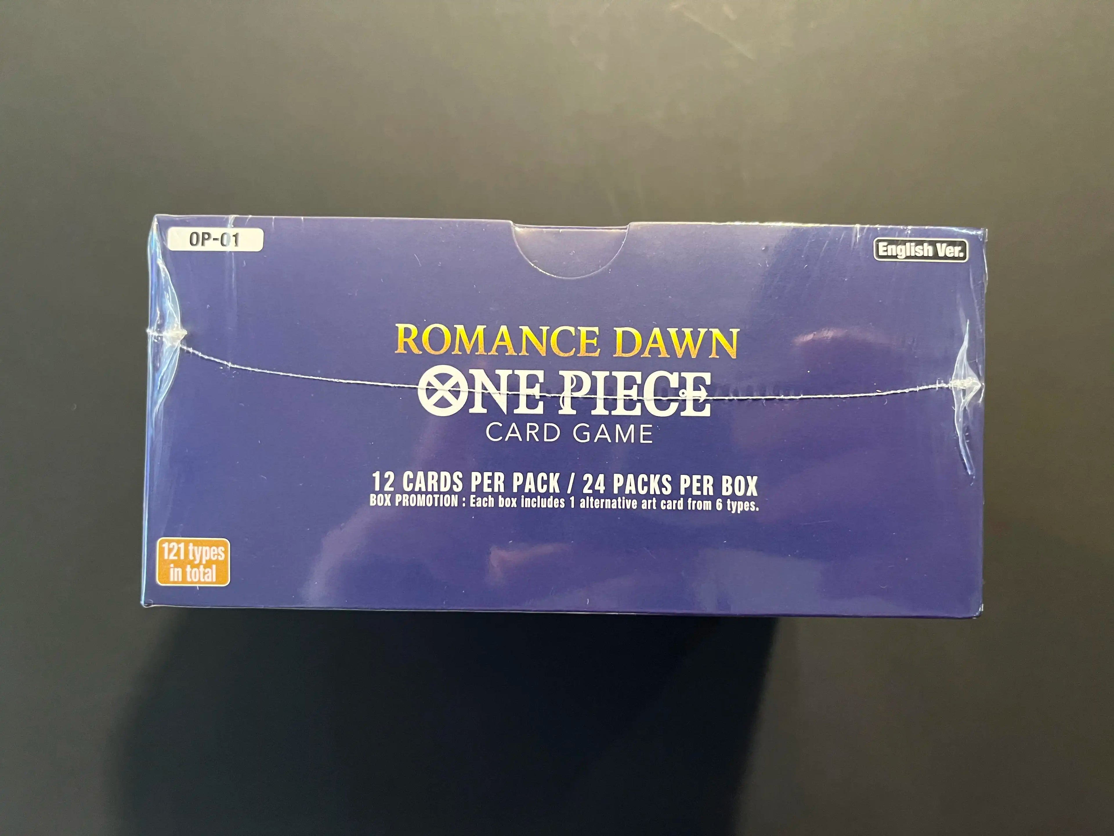 Romance Dawn OP01 White Bottom Booster Box