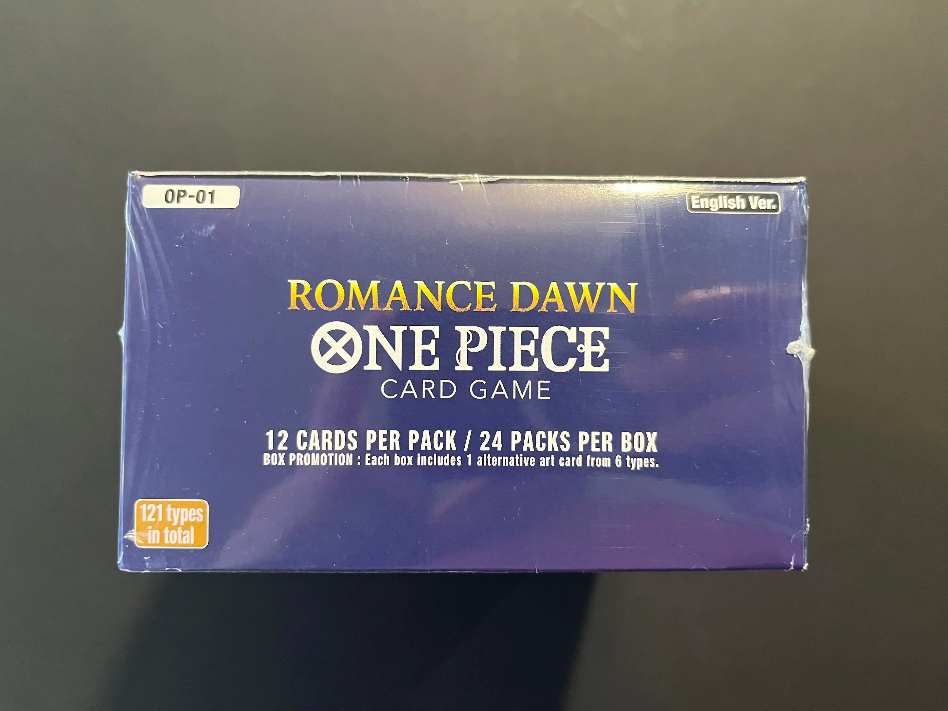 Romance Dawn OP01 White Bottom Booster Box
