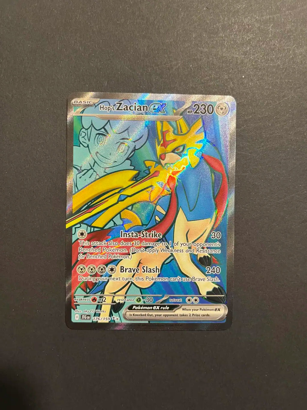 Hop’s Zacian ex 176/159 SV09 Journey Together A2-24