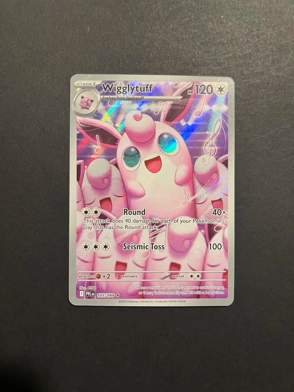 Wigglytuff 105/094 ME02 Phantasmal Flames A2-25