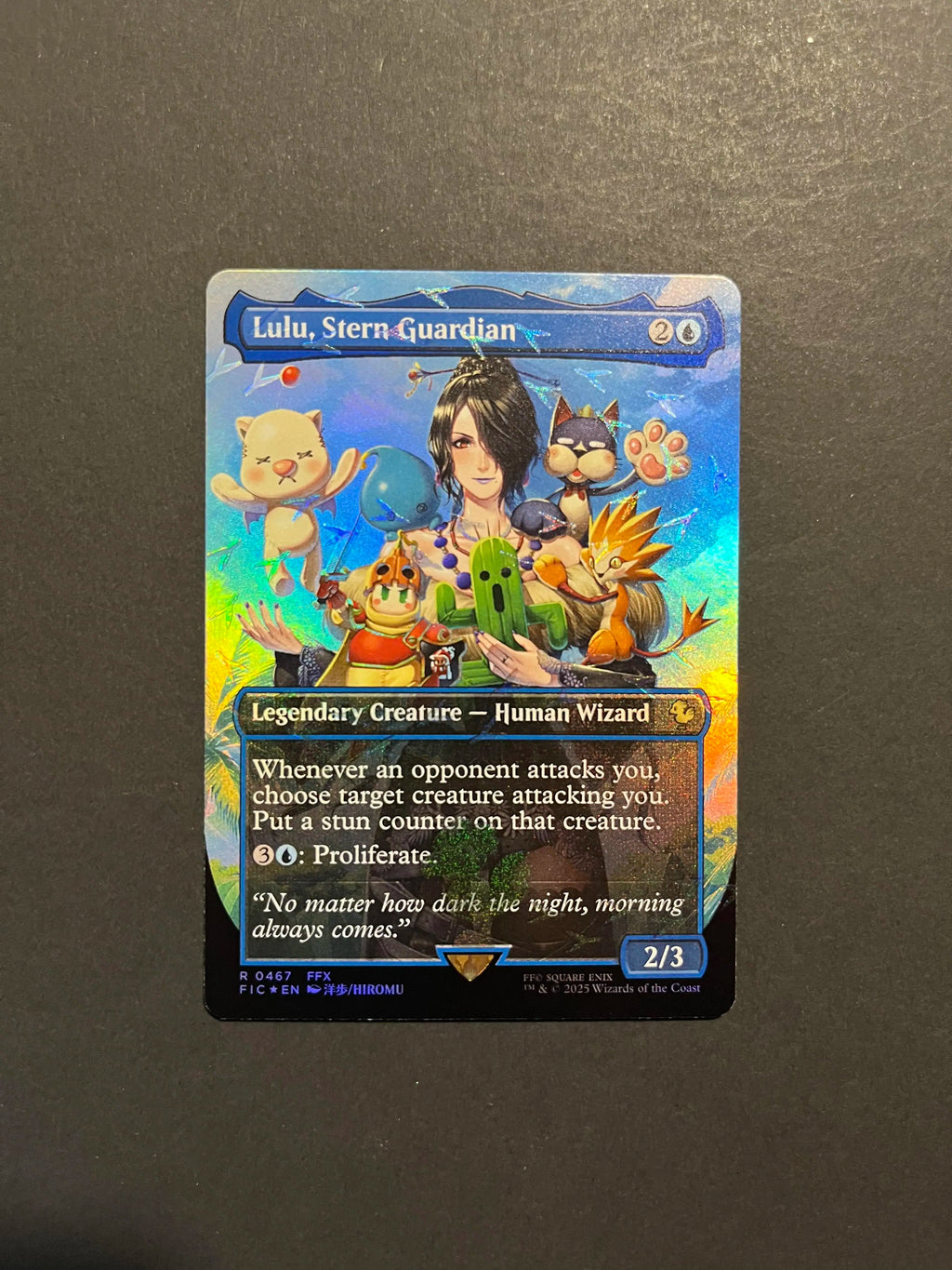 Lulu, Stern Guardian #467 Chocobo Track Foil Final Fantasy MTG