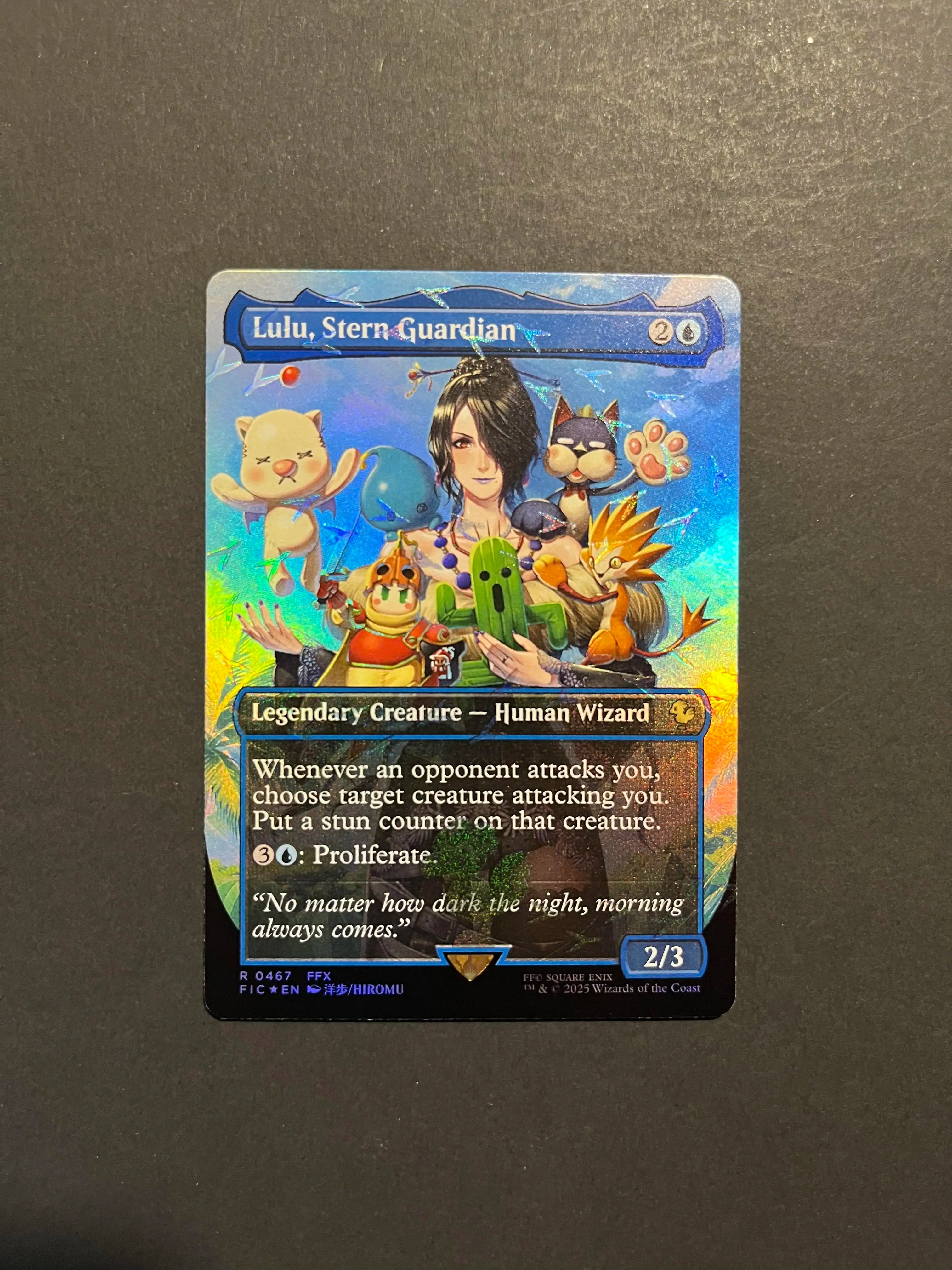 Lulu, Stern Guardian #467 Chocobo Track Foil Final Fantasy MTG