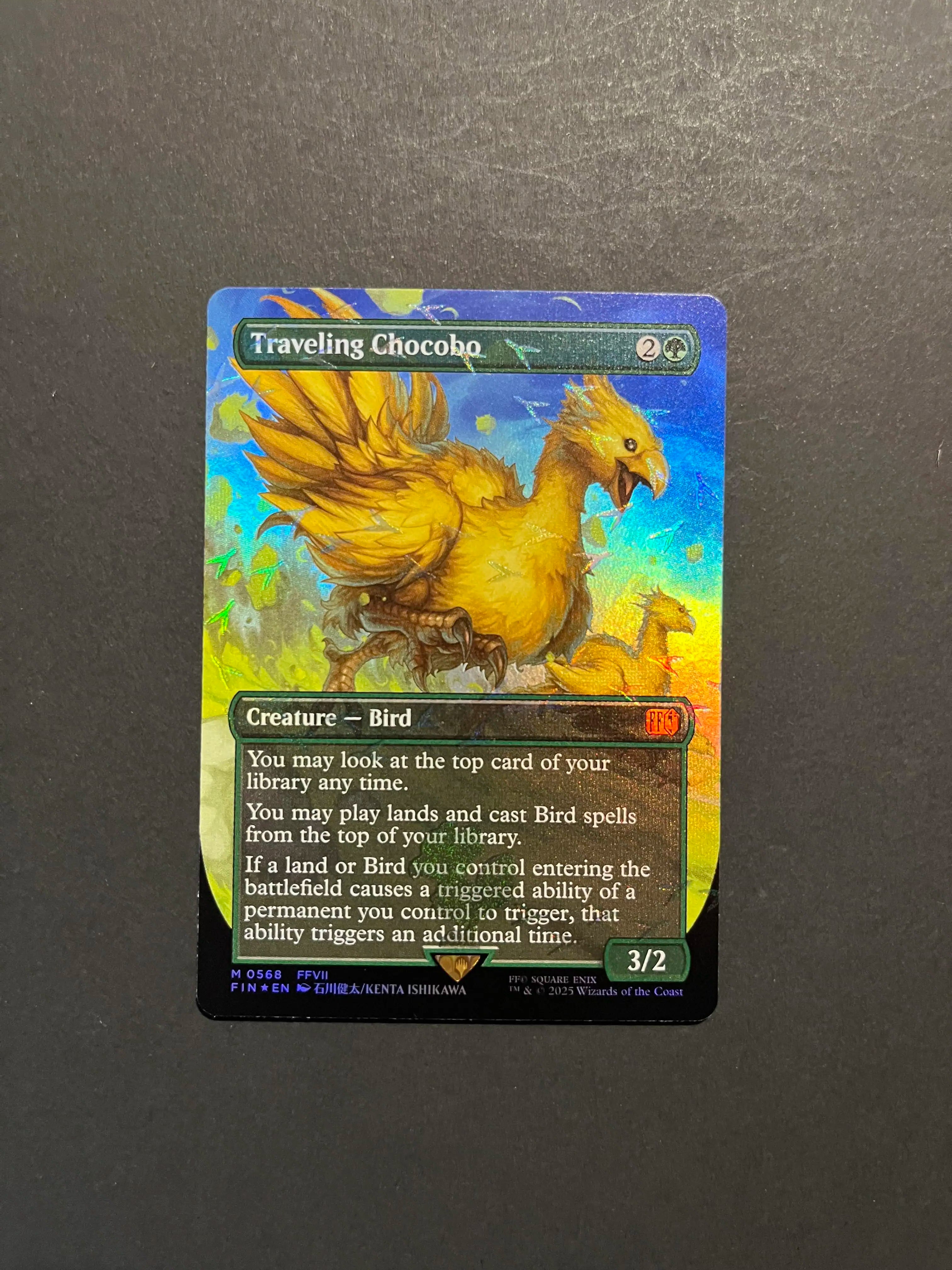 Traveling Chocobo Borderless Chocobo Foil FINAL FANTASY 0568