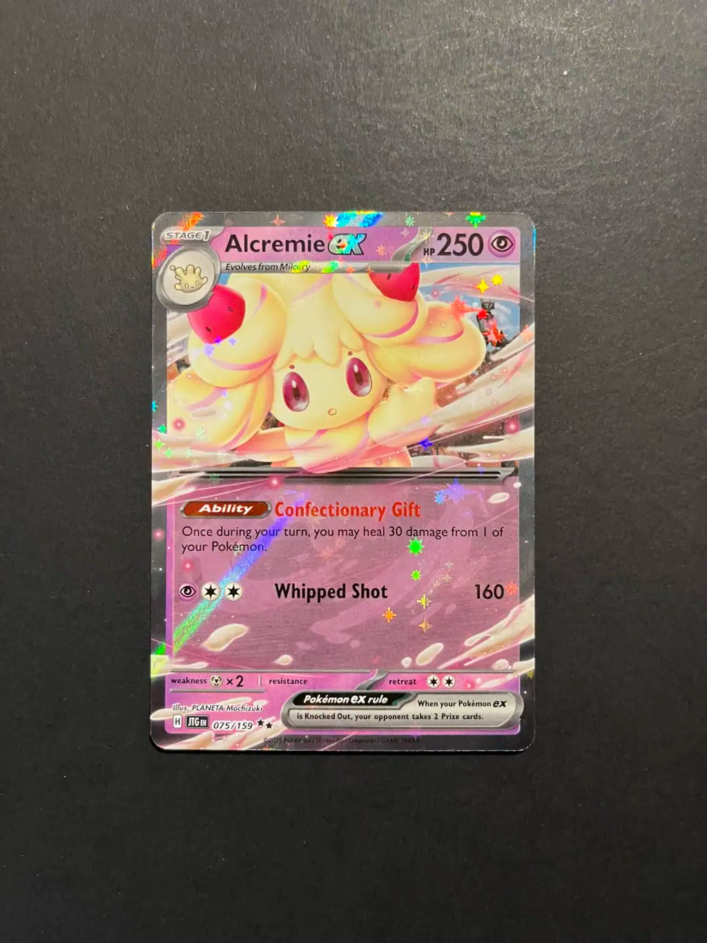 Alcremie ex 075/159 SV09 Journey Together A2-12
