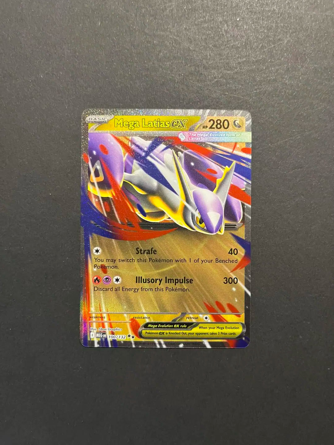 Mega Latias ex 100/132 ME01 Mega Evolution A2-13