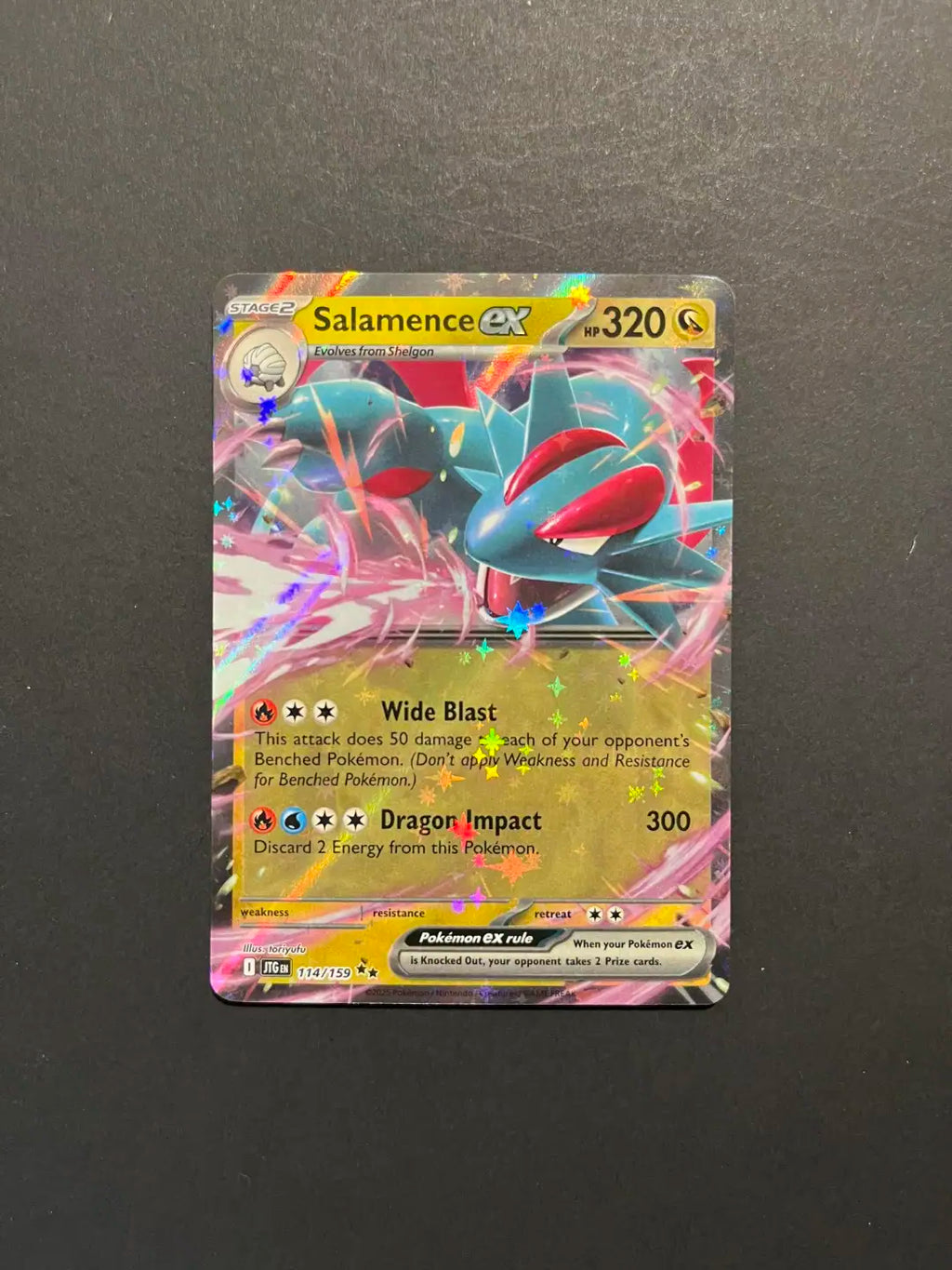 Salamence ex 114/159 SV09 Journey Together A2-17
