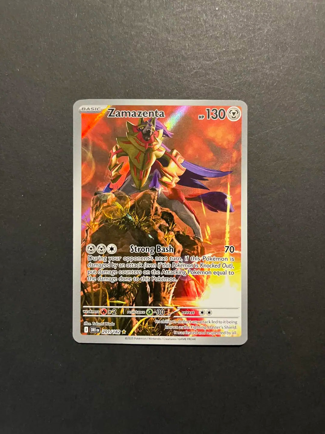 Zamazenta 201/182 SV10 Destined Rivals A2-20