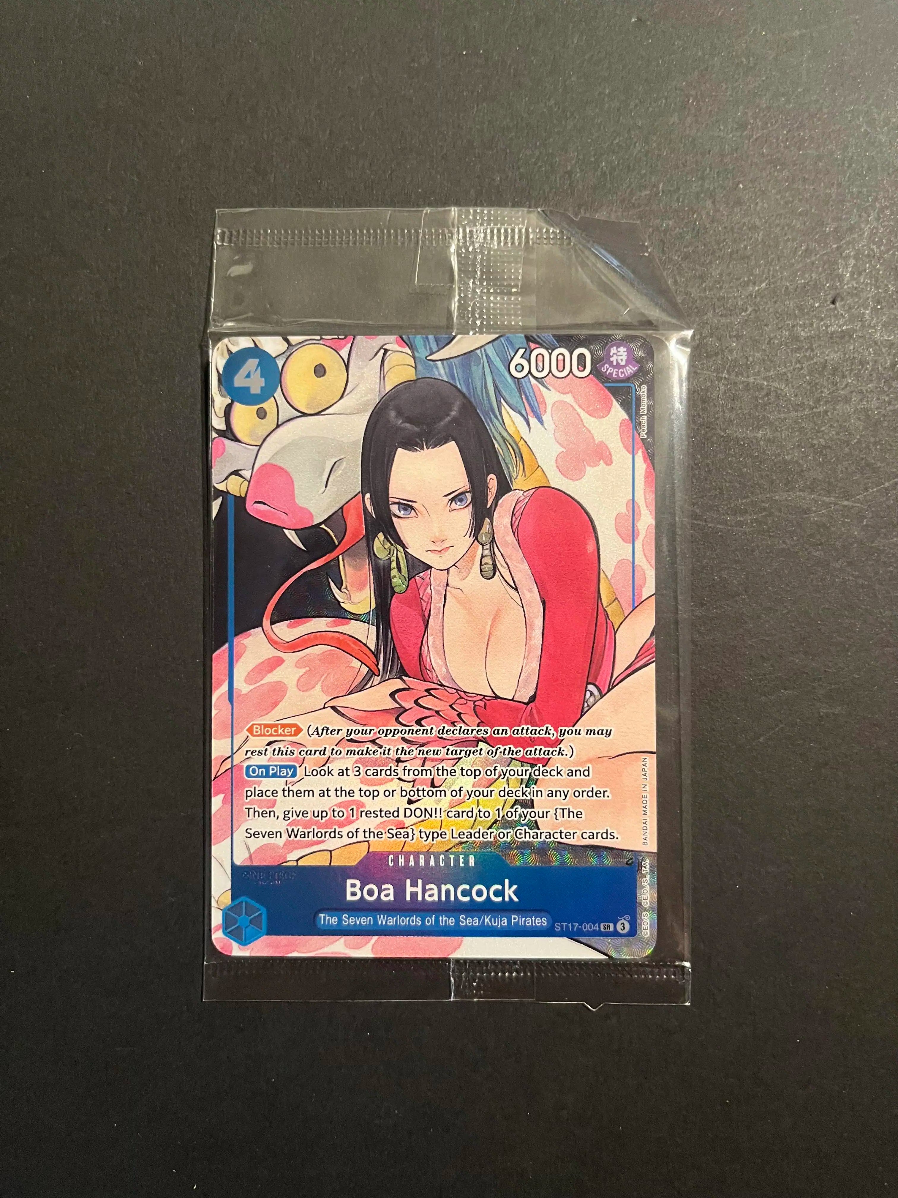 Boa Hancock ST17-004 SR Full Art Promo Illustration Box Vol.1 Sealed