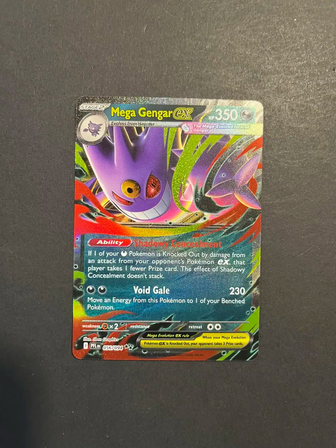 Mega Gengar ex 056/094 ME02 Phantasmal Flames A2-26
