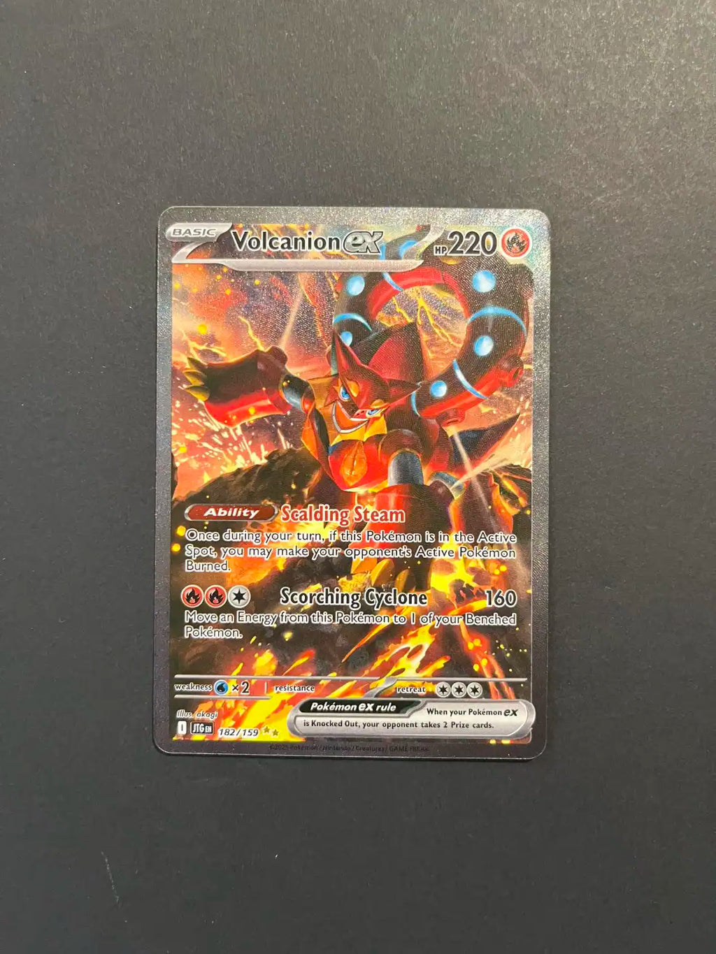 Volcanion ex 182/159 SV09 Journey Together