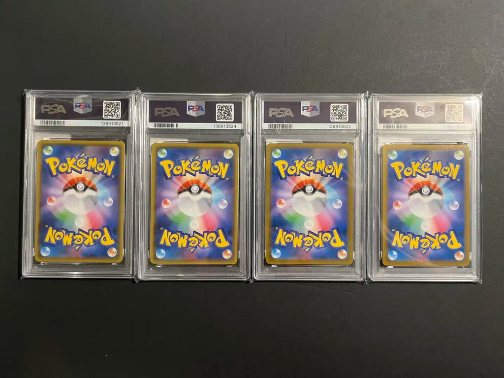 Eevee Vaporeon Flareon Jolteon CHR PSA 10 Seq VMAX Climax