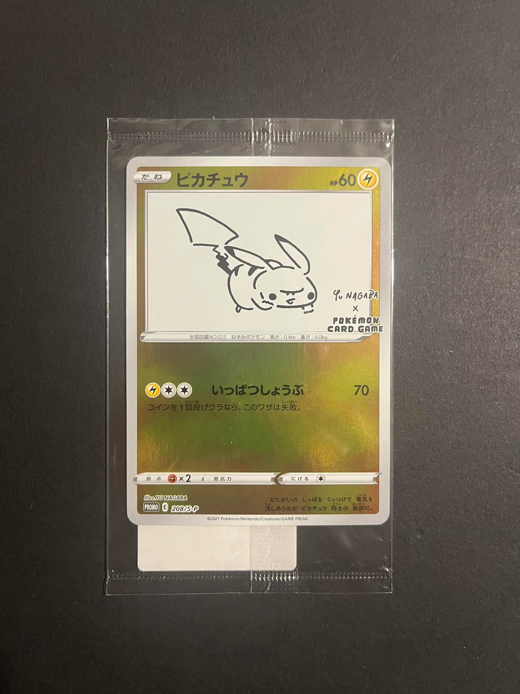 Pikachu 208/S-P Sword & Shield Promo