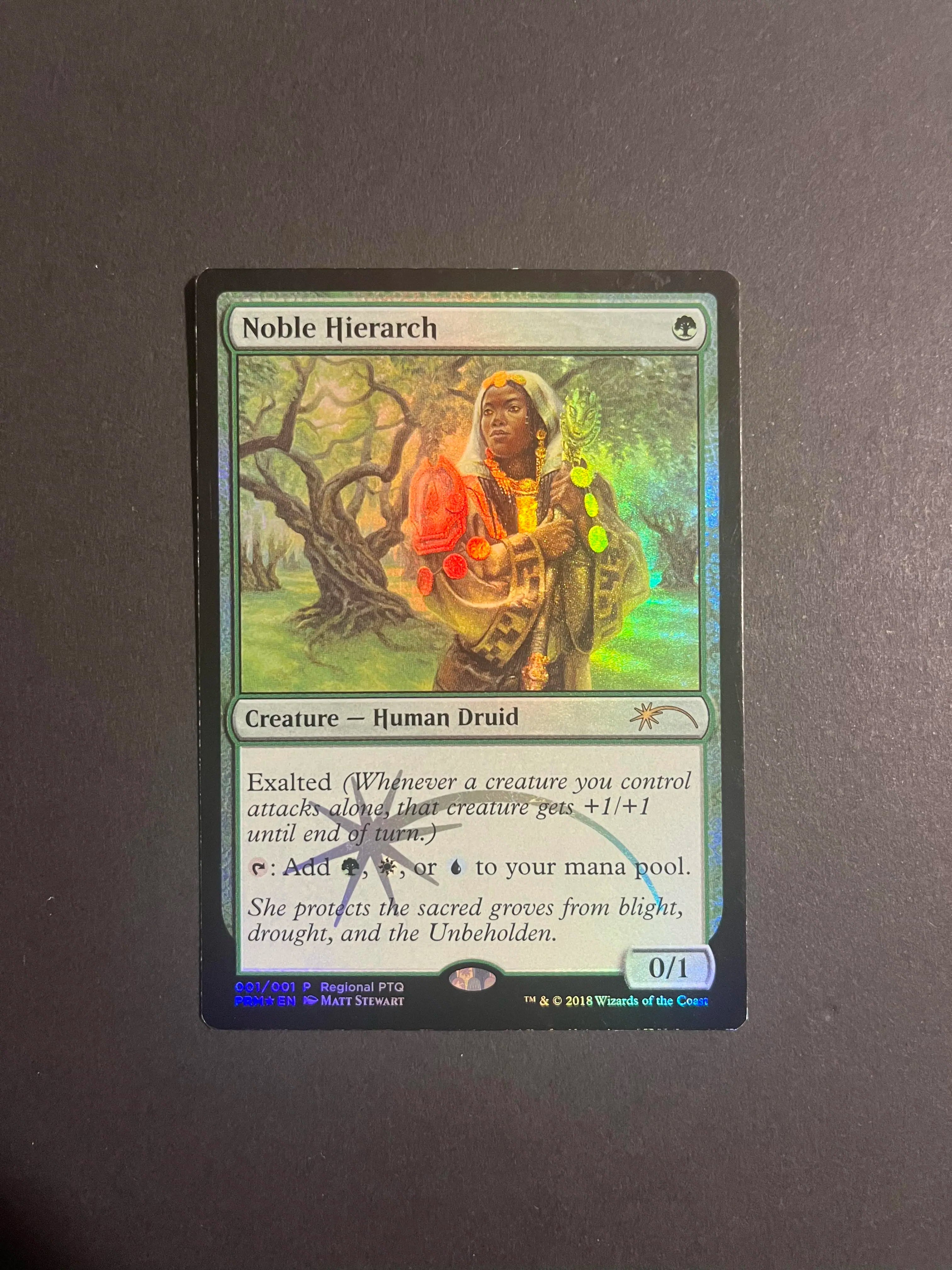 Noble Hierarch Foil Pro Tour Promo LP
