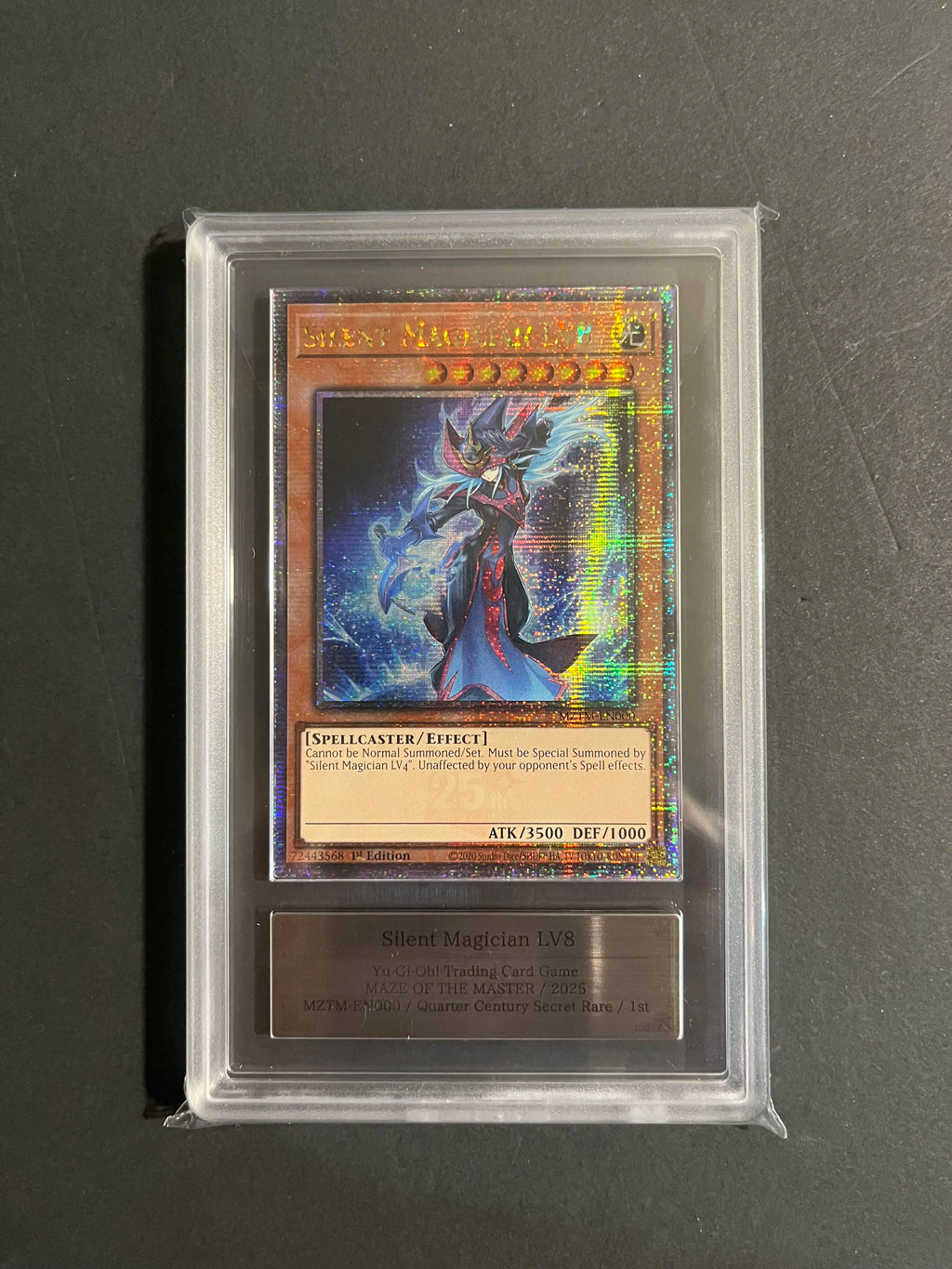 ARS 9 Silent Magician LV8 MZTM-EN000 QCSR 1st Edition