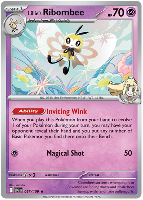 Lillie’s Ribombee 067/159 SV09 Journey Together