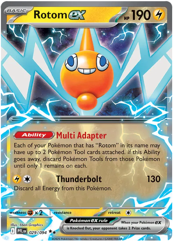 Rotom ex 029/094 ME02 Phantasmal Flames
