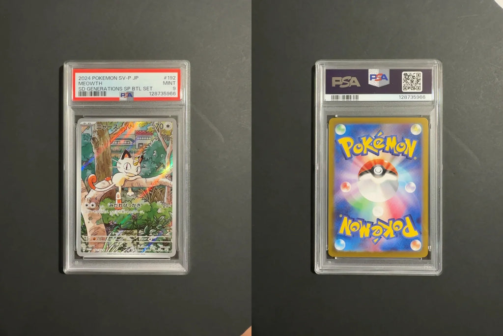 Meowth 192/SV-P SV-P Pokemon Promotional Cards PSA 9