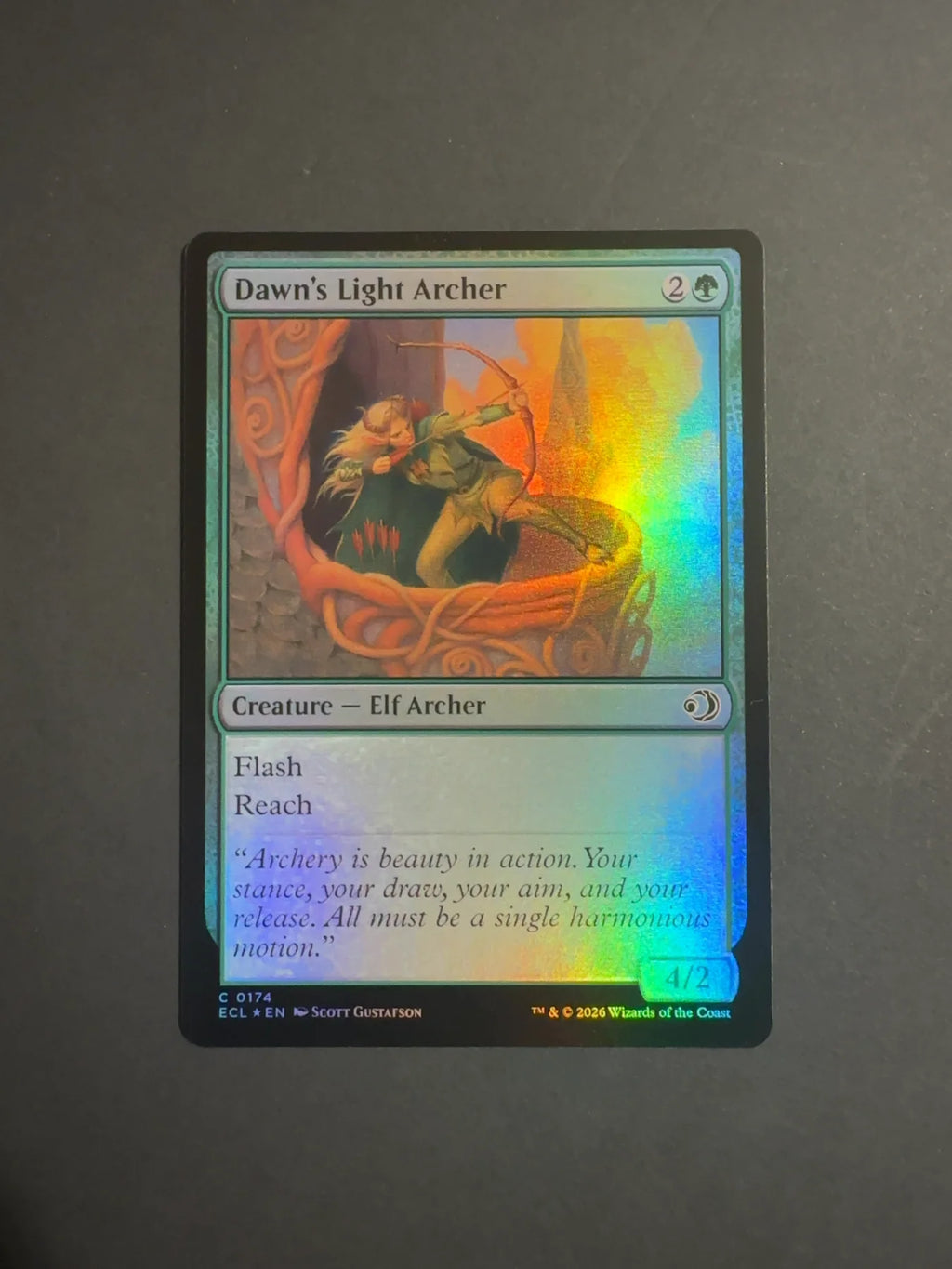 Dawn's Light Archer 0174 ECL Lorwyn Eclipsed