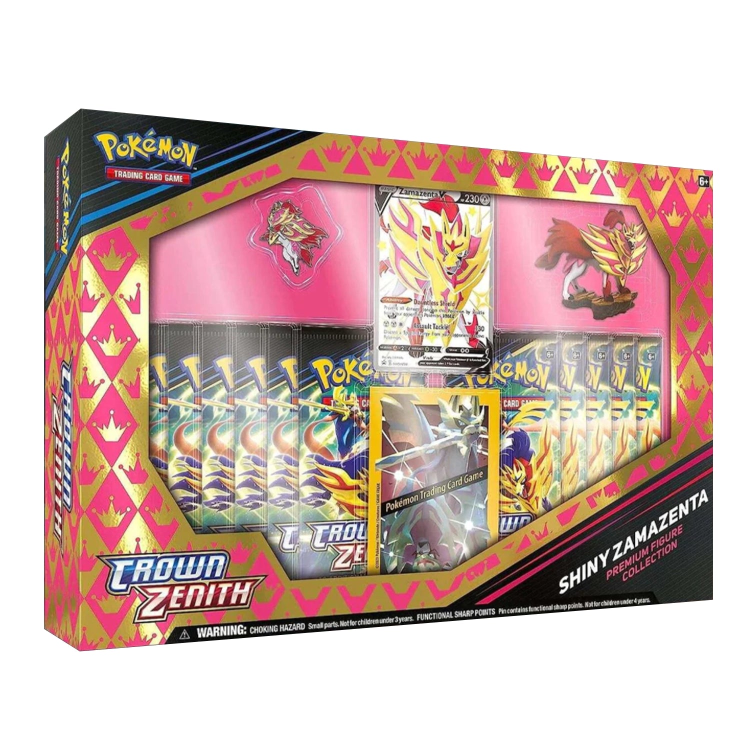 Crown Zenith Shiny Zamazenta Premium Figure Collection