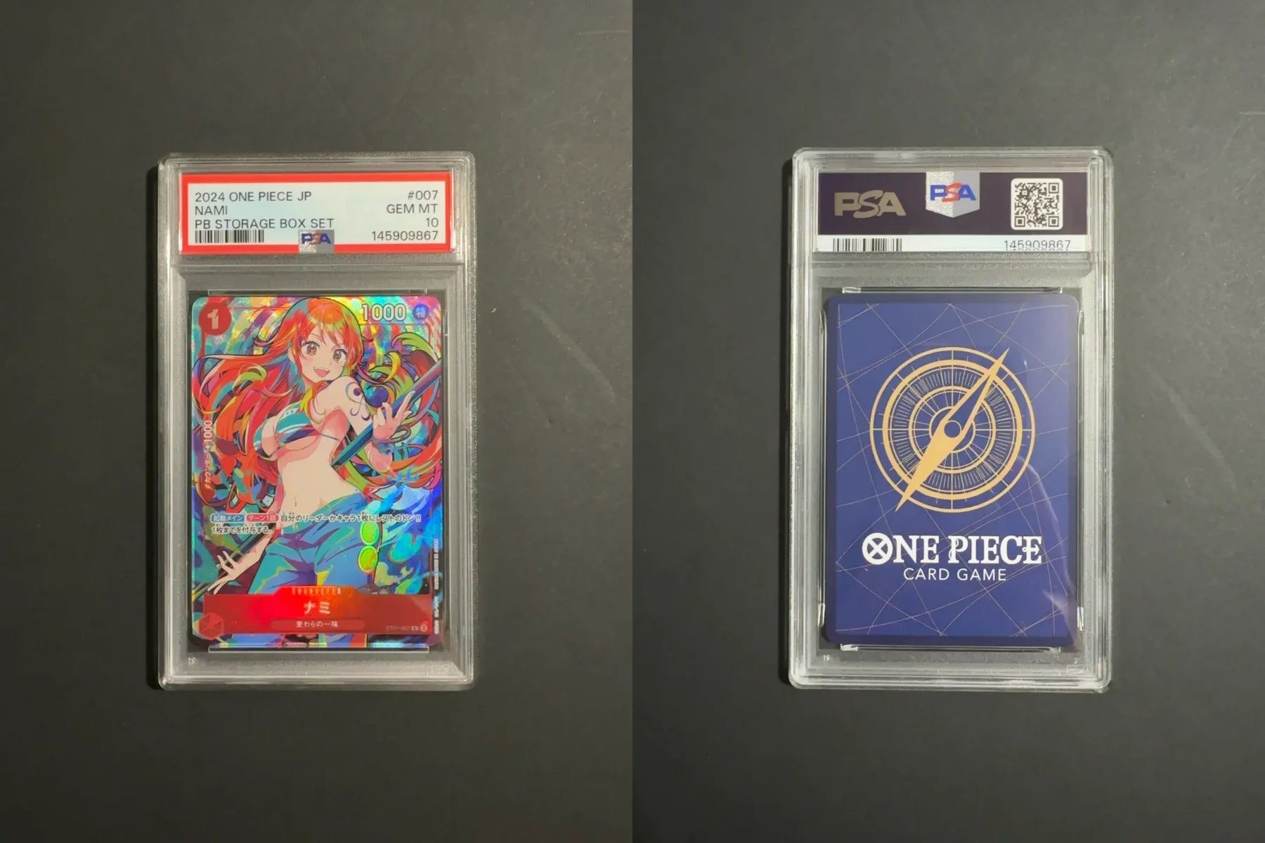 Nami 007 ST01 One Piece Promotional Cards PSA 10