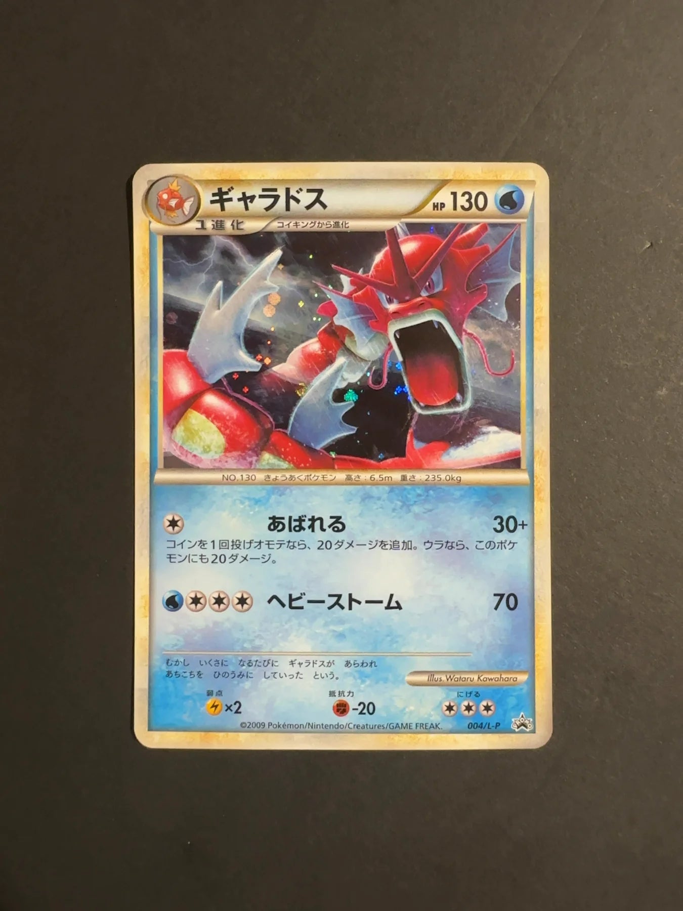 Gyarados 004/L-P Pokemon Promotional Cards