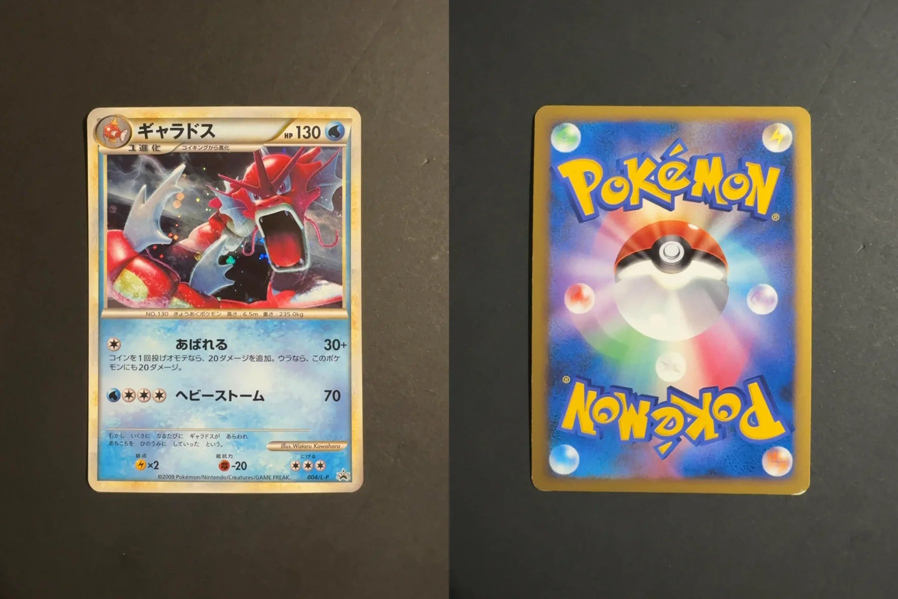 Gyarados 004/L-P Pokemon Promotional Cards