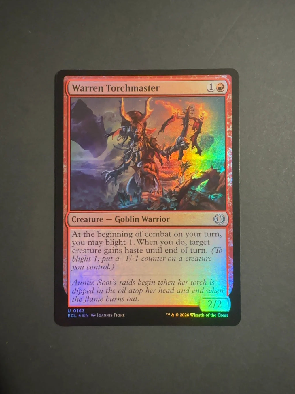Warren Torchmaster 0163 ECL Lorwyn Eclipsed