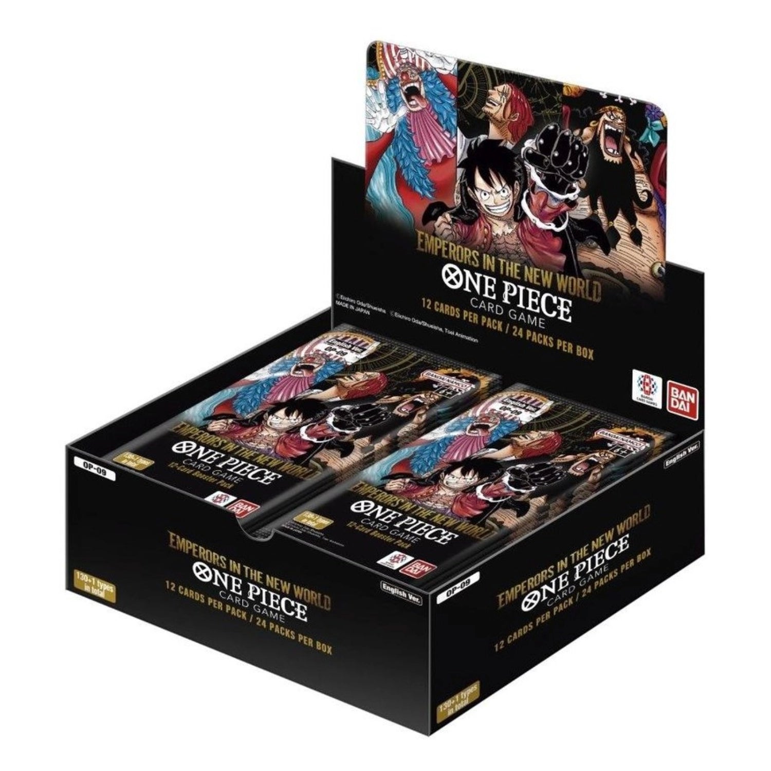 OP09 Emperors in the New World Booster Box One Piece Card Game Sealed